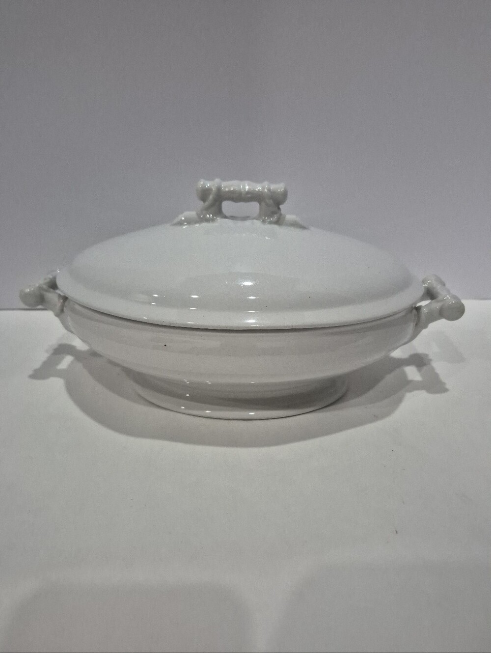 Vintage Antique Maddock & Gater Ironstone Farmhouse Soup Tureen